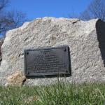 Photograph of Booth Pursuers Monument at Alexandria National Cemetery