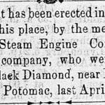 Image of newspaper article, <i>Alexandria Gazette</i>, November 11, 1865